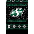 thumbnail image 2 of CFL Saskatchewan Roughriders Laid Noël Noir Moyen T-Shirt, 2 of 4