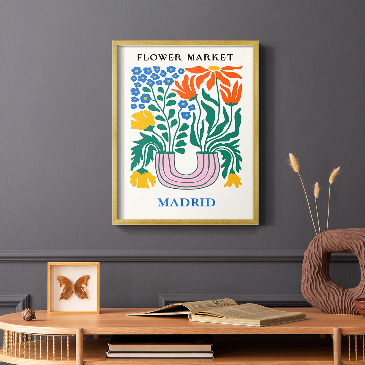 Matisse X Framed Print - Solid Wood