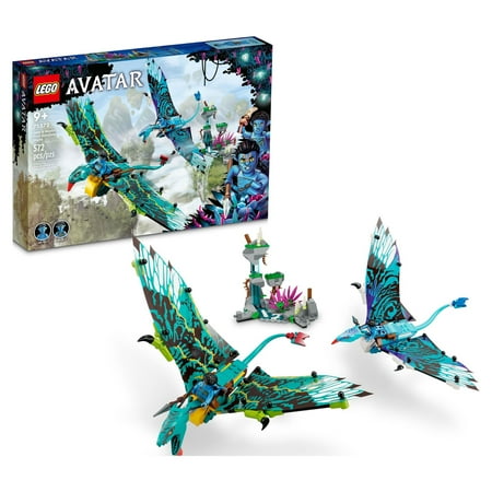 UPC: 0673419340472 | LEGO Avatar Jake & Neytiri First Banshee Flight 75572 Building Toys – Pandora Movie Inspired Set with 2 Banshee Figures  2 Minifigures  Glow in The Dark Elements  Great for Kids Ages 9+