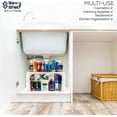 thumbnail image 3 of Expandable Under Sink Organizer and Storage I Bathroom Under the Sink Organizer Kitchen Under Sink Shelf I Cleaning Supplies (2 Pack) - Home Organization, 3 of 7