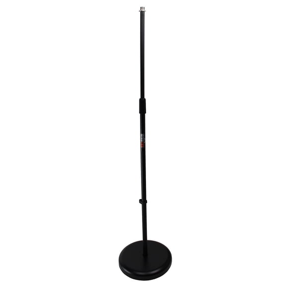 Gearlux Round Base Microphone Stand with Adjustable Height up to 59 Inches