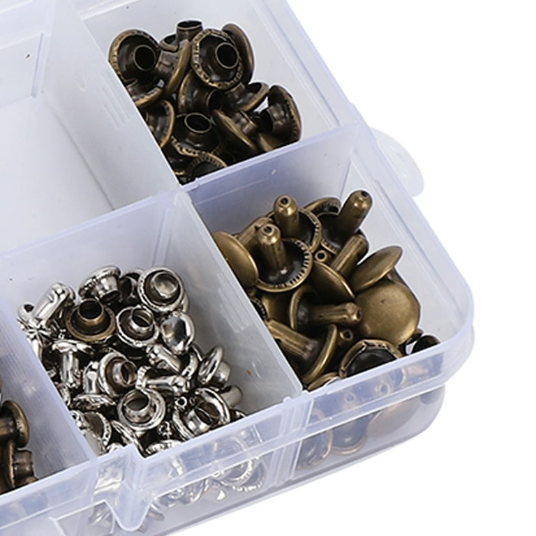 Leather Rivet Kit, Leather Rivets, Leather Snaps And Rivets Rivets For DIY  Leather 