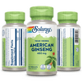 thumbnail image 3 of Solaray American Ginseng 480 mg | Adaptogenic Herb | Healthy Stress, Energy & Physical Endurance Support | 50 VegCaps, 3 of 5