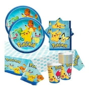 Pokemon Birthday Party Tableware Pack for 16 by Amscan