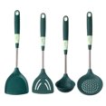 thumbnail image 3 of Bangcool Kitchen Utensil Non-stick Portable Stainless Steel Cooking Tool Silicone Utensil, 3 of 10