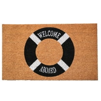 Calloway Mills 108553672 Welcome Aboard Buoy Doormat, 36" x 72"