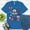 ColumbiaBlue, variant on Nurse Life Patriotic Shirt | Red White Blue Medical Theme 4th of July Tee , Aqua, S