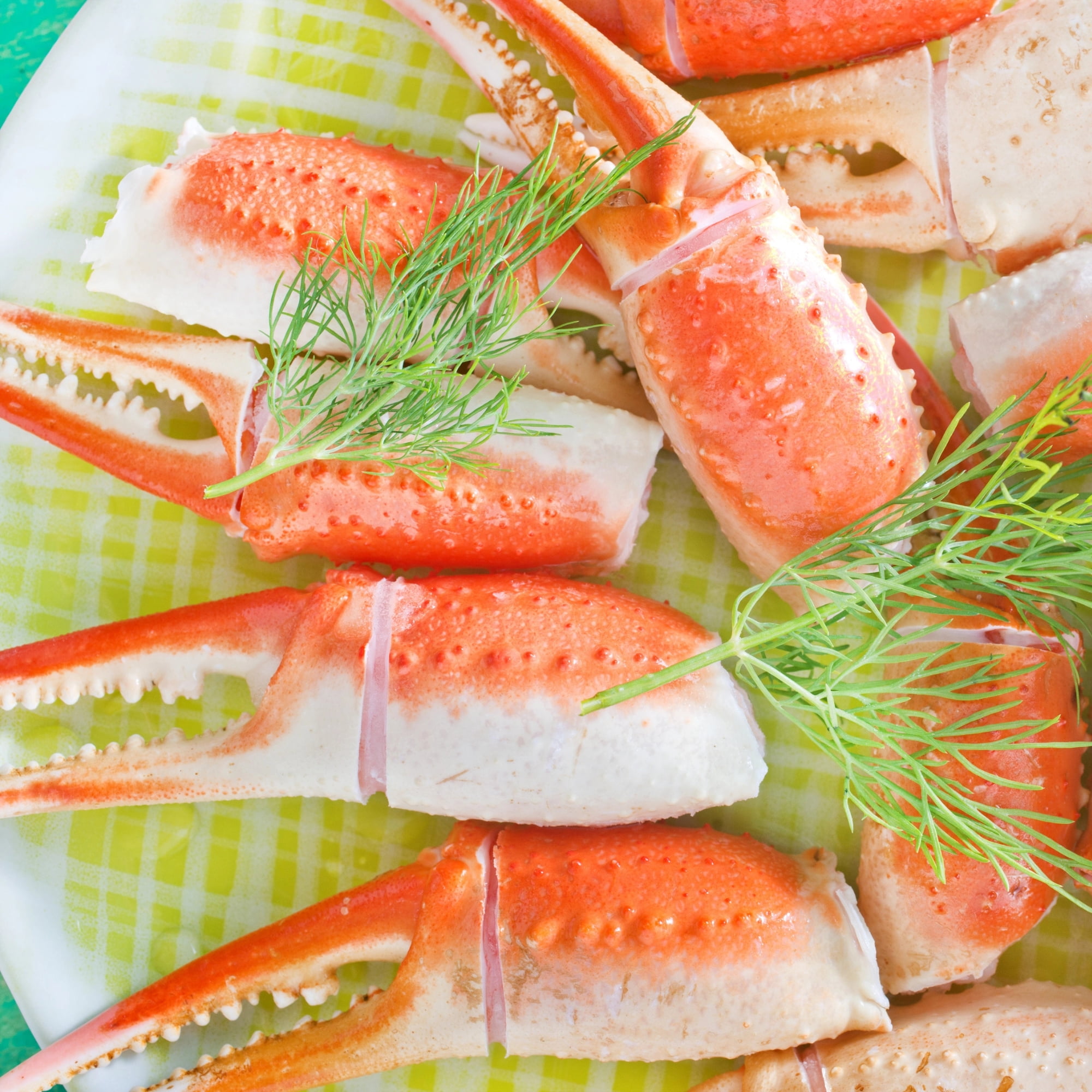 Today Gourmet Frozen Snow Crab Cocktail Claws, 21-25 Claws per Pound, 3 lbs