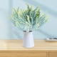 thumbnail image 5 of pstuiky Lavandas nevadas, decoración artificial para el hogar, plantas artificiales nevadas, ramos de flores artificiales, flores artificiales, 5 of 6