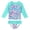 #2, variant on Bobora Long Sleeve Bathing Suits Ruffled Bikini Bottoms Swimwear Kids Girls Rashguard 2 Pieces Swimsuit Set 2-7 Years