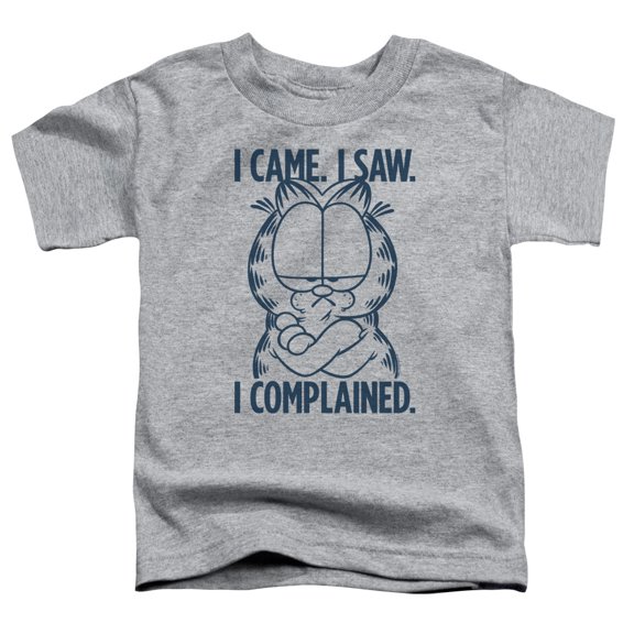 Garfield I Complained S/S Toddler T-Shirt Athletic Heather