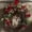 #01, variant on Christmas Wreaths for Front Door, Nativity Scene Christmas Wreath, Wreaths with Joseph, Mary and Baby Jesus Figurine, Front Door Decoration for Christmas, 12 Inch
