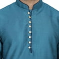 thumbnail image 3 of Mens Indian Pakistani Bollywood Designer Dress Diwali Festive Achkan Kurta Set, 3 of 4