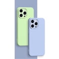 thumbnail image 4 of Funda de teléfono mejorada a prueba de golpes, fina funda de silicona cómoda para la serie 14, iPhone 14plus, color blanco, 4 of 5