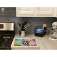 thumbnail image 2 of Poodle Hippie Dawg Glass Cutting Board Large 12 in x 15 in, 2 of 5