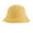 Yellow, variant on Prolriy Bucket Hat Unisex Double Side Wear Reversible Bucket Hat Trendy Cotton Twill Canvas Sun Fishing Hat Fashion Cap Hats for Men Women Black