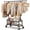 Black, variant on LZNIOZ 660 lbs Heavy Duty Clothes Rack, Garment Rack with Wheels and 2 Mesh Shelves, Stainless Steel Clothing Racks for Hanging Clothes Organizer , 66"L×71"H×17"W