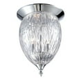 thumbnail image 1 of Traditional 3-Light Flushmount with Clear Textured Glass 13 inches Ceiling Mount Bailey Street Home 79-Bel-1862888, 1 of 3