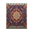 thumbnail image 4 of Retro Square Tradditional Blackout Curtain Panels 63x55in Drapes Privacy Assured for Living room Bedroom Bathroom 2 panels set, 4 of 5
