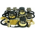 thumbnail image 7 of PMU New Year's Eve Party Supplies 2026 Gold Legend Illusion Party Kit Assortment for 25 persons - New Year's Eve Decorations Supplies, Outfits for Adults, Men and Women (25/psn) Pkg/1, 7 of 7