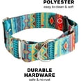 thumbnail image 4 of GFDYREE - Martingale Collar for Dogs - Dog Training Collar - Big, Wide & Thick Dog Collar - Escape-Proof, Weatherproof, Durable and Comfortable - Tribal - Large Dog Collar, 4 of 6