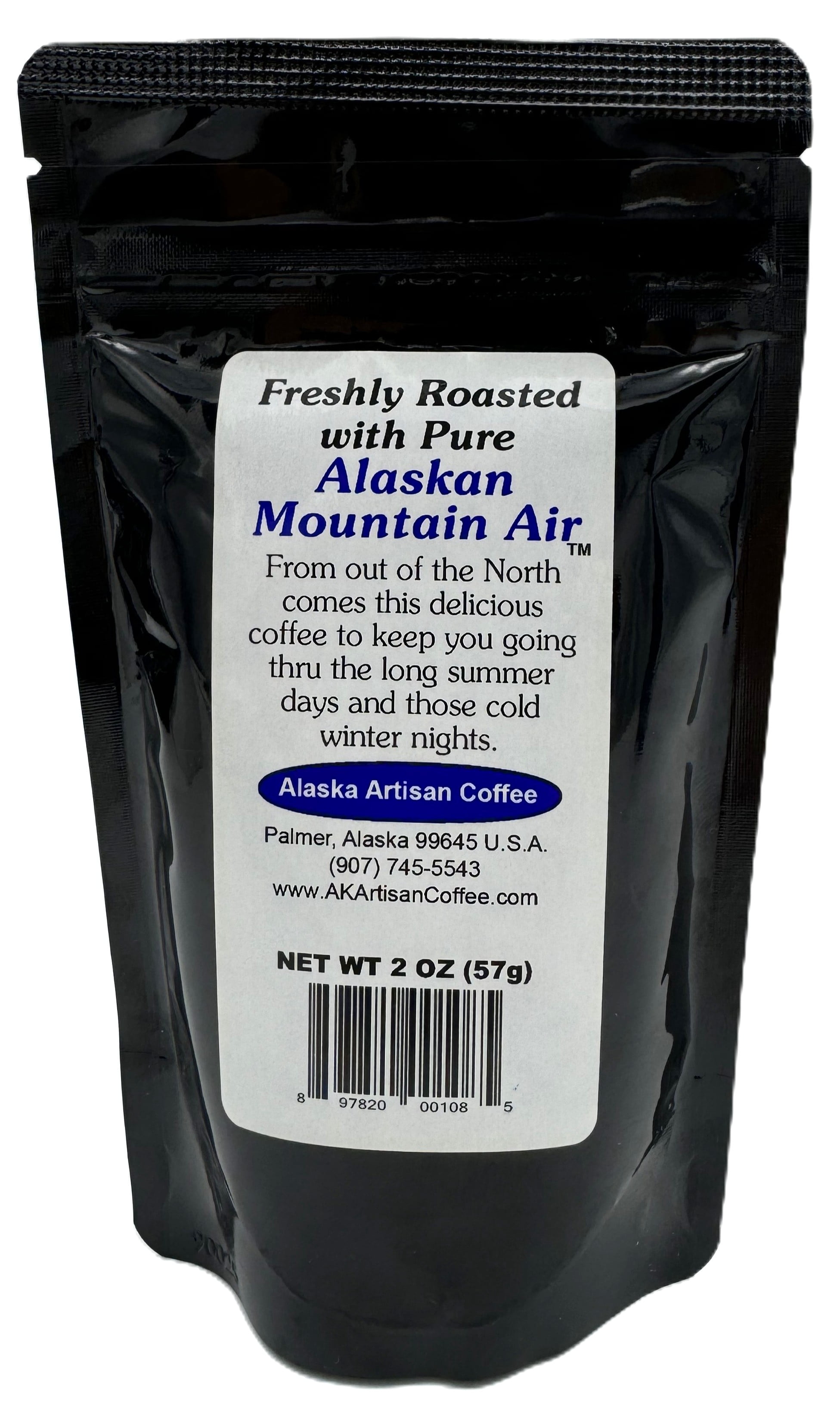 Ak Coffee Roastery Denali Mtn Coffee 2oz