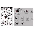 thumbnail image 5 of 4 hojas de calcomanías de Halloween para ventanas Decoraciones interiores Agrega un ambiente festivo Entretenimiento familiar para niños, 5 of 5