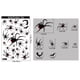 thumbnail image 1 of 4 hojas Decoraciones de Halloween Decoración de interiores, calcomanías divertidas para ventanas de pared, regalos de fiesta, suministros, novedad, casa embrujada, 1 of 5
