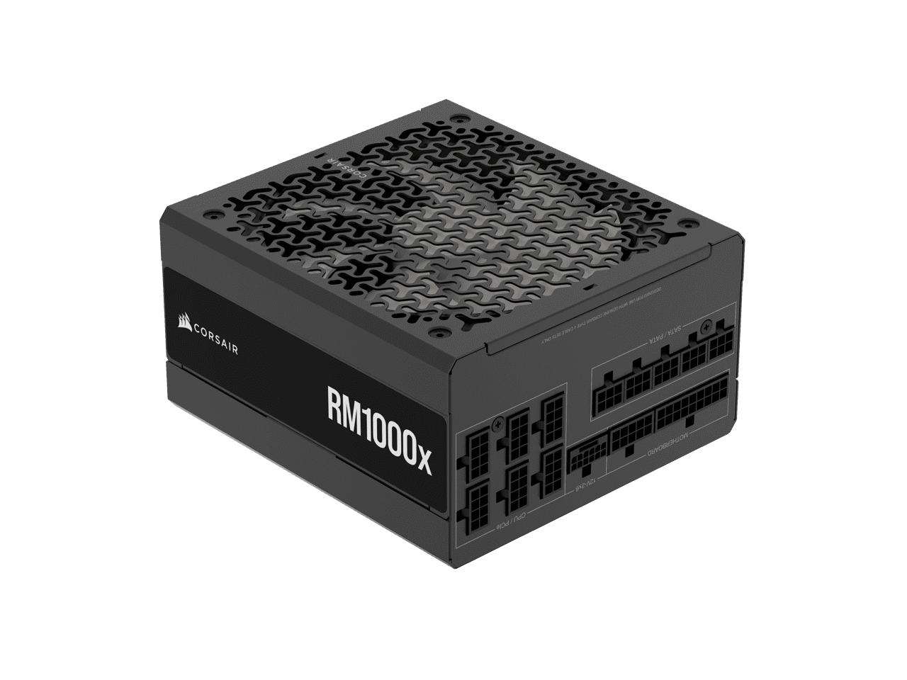 CORSAIR RMx Series RM1000x ATX Power Supply - Fully Modular - ATX 3.1 - PCIe 5.1 - Cybenetics Gold - Low-Noise - Japanese Capacitors - 1000 Watts