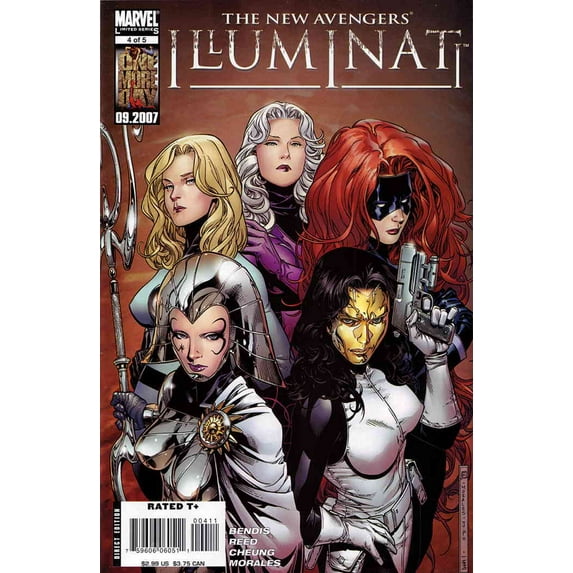 New Avengers: Illuminati (2nd Series) #4 VF ; Marvel Comic Book