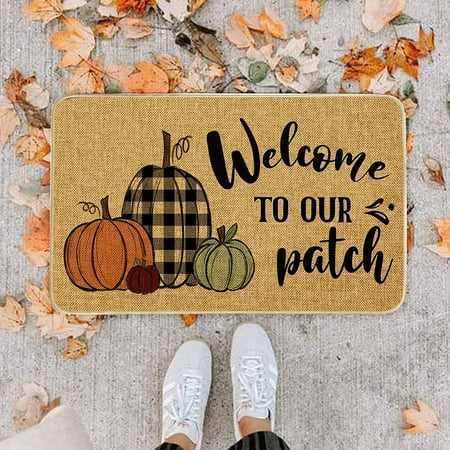 

Rovga Rugs Indoor And Outdoor Carpet Porch Front Door Thanksgiving Doormat Carpet Floor Mat 40X60Cm