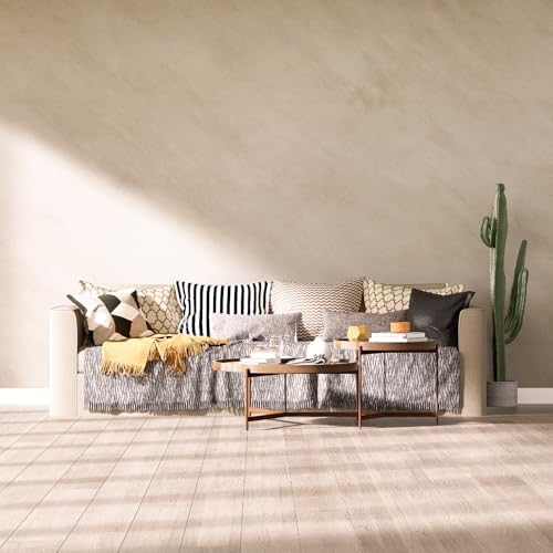 Beige Concrete Wallpaper Peel and Stick 32 x 157 Matte Contact Paper Cream Texture Waterproof Vinyl Limewash SelfAdhesive Modern Removable for Remodel Countertops Kitchen Bedroom Living Room