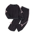 thumbnail image 4 of Winter Clothes for Girls Size 7-8 2025 Girls Sweatsuit Set Cute Hooded Sweatshirt & Jogger Pants with Pocket Casual Outfuts Set Girls Winter Outfits 4-16, 4 of 6