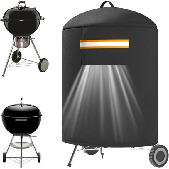 Grill Cover for Weber 22 Inch Charcoal Kettle- Heavy Duty Waterproof BBQ New