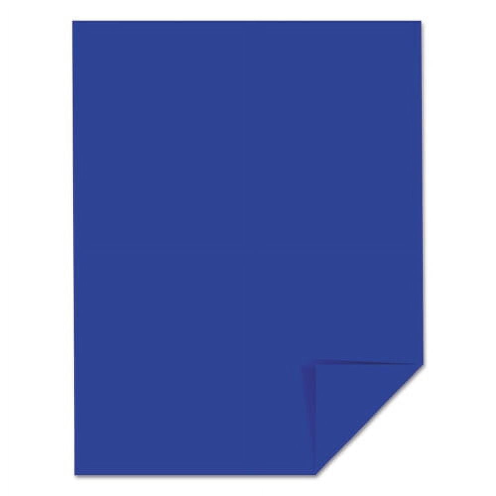 Astrobrights Color Cardstock, 65 lb Cover Weight, 8.5 x 11, Blast-Off Blue, 250/Pack | Order of 1 Pack