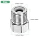 thumbnail image 3 of Válvula de retención de latón Uxcell de 1 paquete, rosca macho de 1/2" a hembra de 1/2" unidireccional, válvula de prevención de retroceso [Plata], 3 of 6