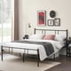 thumbnail image 2 of Cama Matrimonial de Metal, Color Negro (Sin Colchón, 197*141cm), 2 of 7