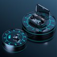 thumbnail image 3 of Cateissary Auriculares compatibles con Bluetooth In Ear Call Auricular Negro Pantalla grande Cables de audio/vídeo Negro Stor skärm, 3 of 6