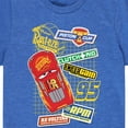 thumbnail image 3 of Disney's Cars - McQueen Decals - Boy's Toddler And Youth Short Sleeve Graphic T-Shirt, 3 of 5