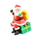 thumbnail image 5 of Escultura de figura de Papá Noel Adorno navideño Figura en miniatura navideña para con caja de regalo, 5 of 9
