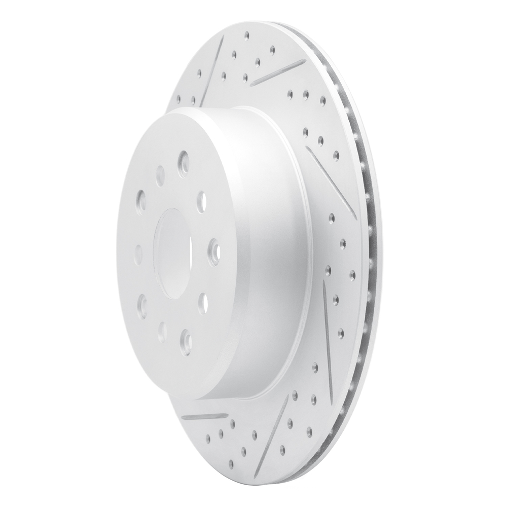Dynamic Friction Company 830-76064L DFC Geoperformance Rotor - Drilled and Slotted