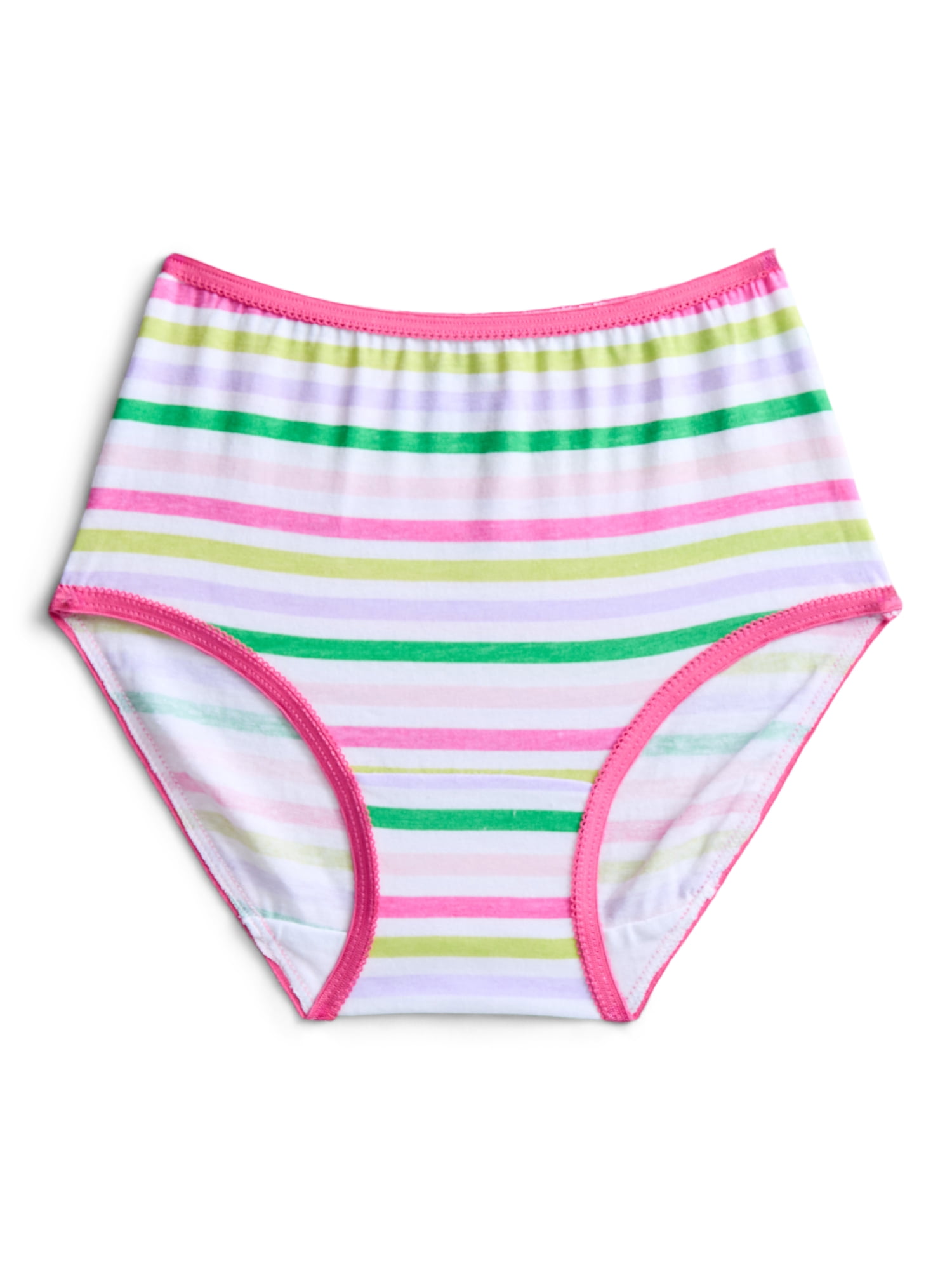 St Patrick's Day Girls Cotton Underwear Briefs from Way To Celebrate, 5-Pack, Sizes S-XL