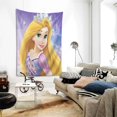 thumbnail image 2 of Tapiz de Rapunzel para dormitorio, estampado artístico para colgar en la pared, pósteres estéticos, tapices de fondo para sala de estar, dormitorio, regalo para fanáticos, 60 x 40 pulgadas, 2 of 8