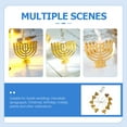 thumbnail image 4 of Hanukkah Decoración Hanukkah Hanukkah Luz LED LED Decoración de luz de hadas, 4 of 5