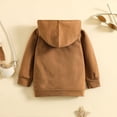 thumbnail image 4 of URMAGIC 6M-3T Toddler Baby Long Sleeve Hooded Shirt Letters Pullover Hoodies for Boys, 4 of 9