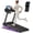 Black-16% Incline, variant on SONITU 16% Incline Folding Treadmill for Home, 3.0HP Quiet Motor, 300 lbs Capacity, 7-Layer Cushioning, 3 LED Displays with Handrails