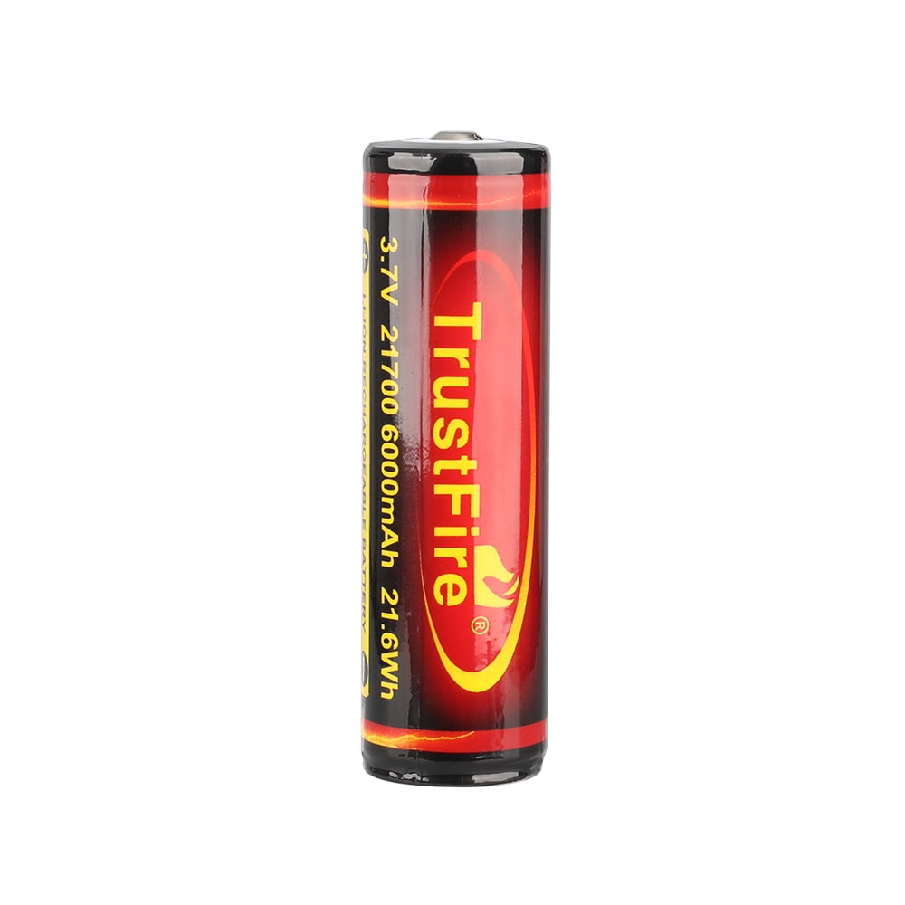 TrustFire 2170O Lithium Battery Rechargeable 3.7v 6000mAh Li-Ion Batteries