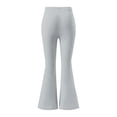 thumbnail image 6 of Women High Rise Flare Sweatpants Wide Leg Baggy Fitness Pants with Pockets Stretch Flattering Casual Loungewear, 6 of 7