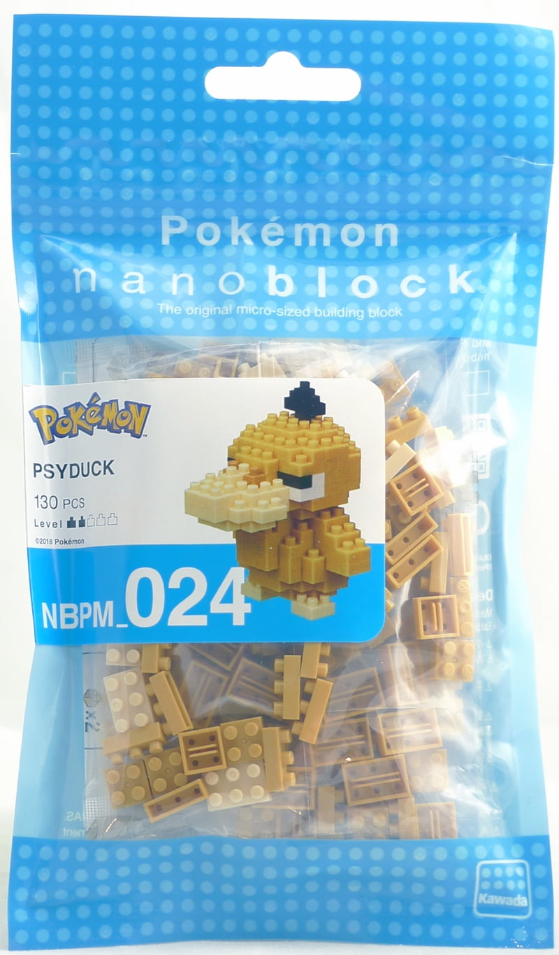 Psyduck Pokemon Nanoblock Micro Sized Building Block Construction Toh NBPM024 