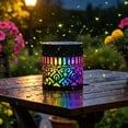 thumbnail image 6 of 2Pcs Solar Mandala Wall Lights,Garden Fence Lights,7‑Color Changing Outdoor Decorative Projection Lamp,Mandala Solar Lights,Waterproof Metal Fence Light for Yard Garden Patio Backyard Post, 6 of 9